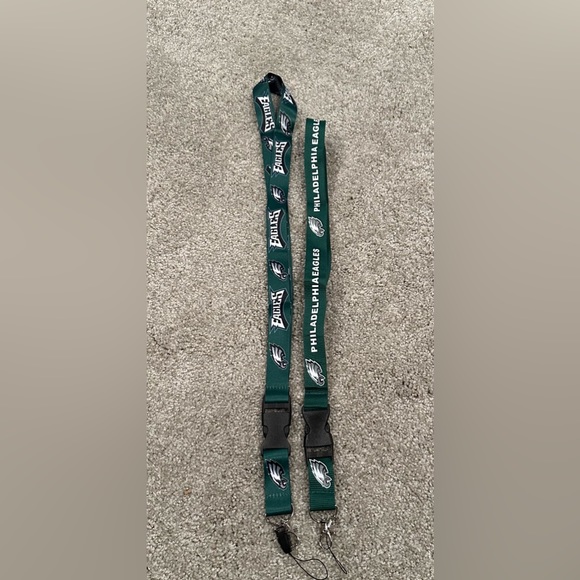 Two Philadelphia Eagles lanyards - Picture 1 of 1